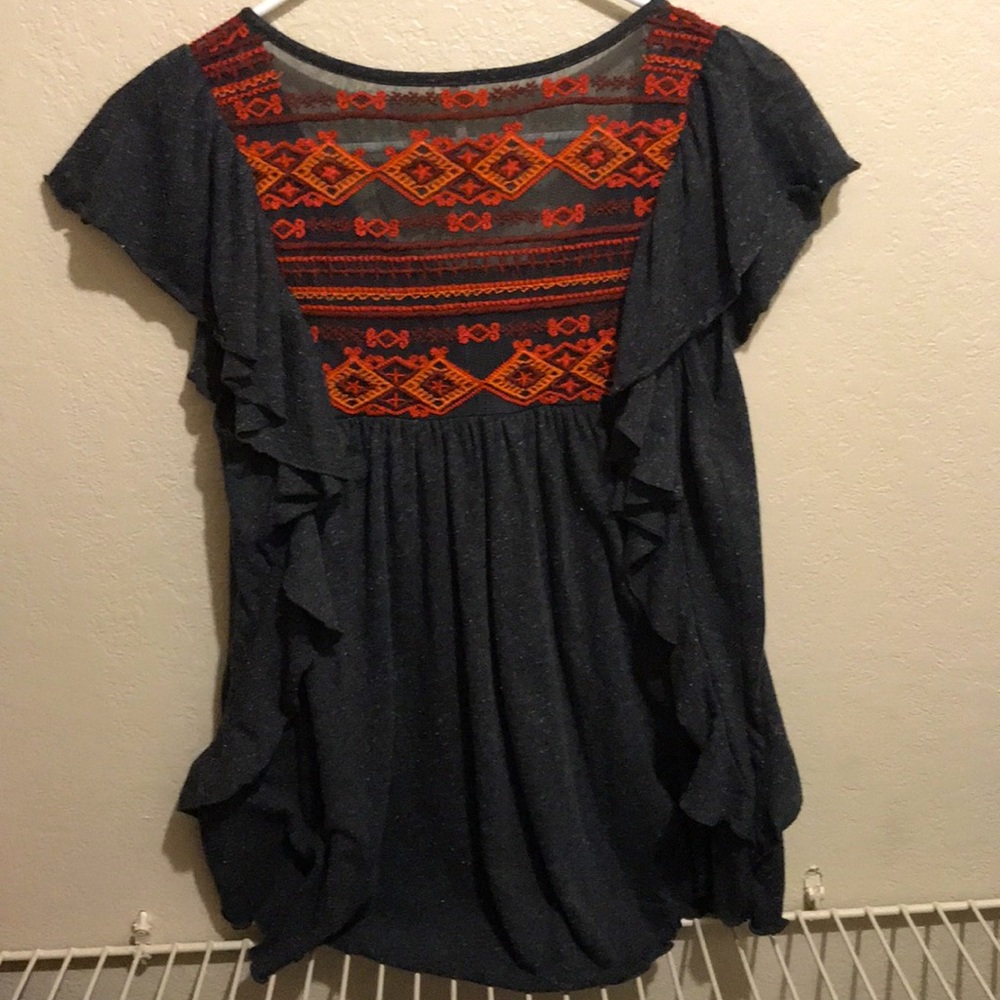 🌻Host Pick🌻 Free People Embroidered Top